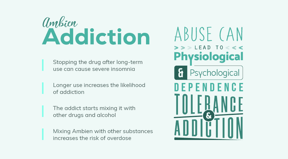 signs of ambien addiction