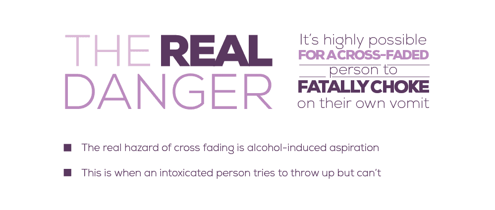 dangers of getting cross faded