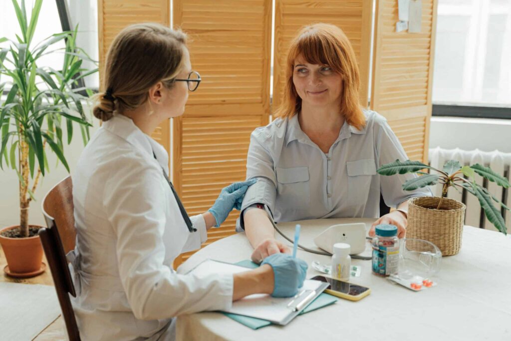 two women in medical detox at rehab